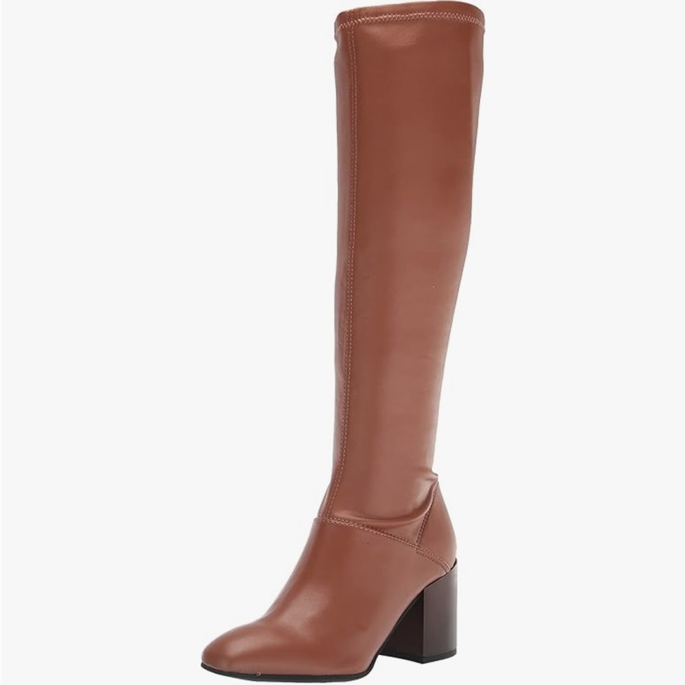Franco Sarto Knee High Saddle Brown Boots size 7